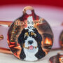Personalised Traditional Christmas Dog ID Name Tag, thumbnail 9 of 10