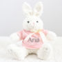 Personalised Bunny Soft Toy, thumbnail 2 of 6