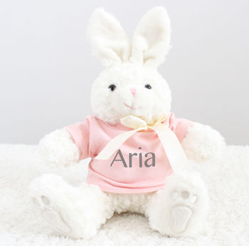 Personalised Bunny Soft Toy, 2 of 6