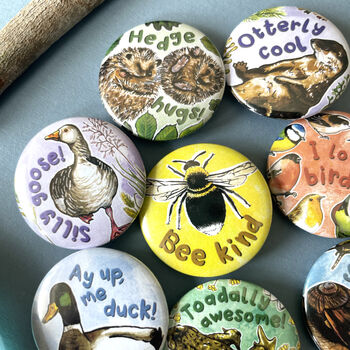 Wildlife Badge Set Of 10, 7 of 10