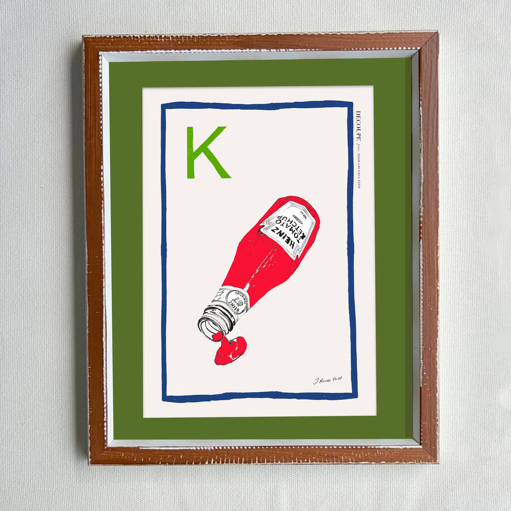 'K'' For Ketchup Limited Edition Print, 1 of 5