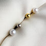 Sterling Silver Pearl Screw Back Stud Earrings, thumbnail 5 of 7