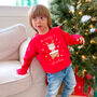 Merry Christmas Jumper Sweatshirt For Adult Child, thumbnail 1 of 6