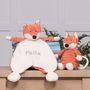 Personalised Cordy Roy Baby Fox Comforter And Toy Set, thumbnail 1 of 4