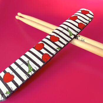 Striped Cherry Drum Stick Holder, 2 of 4