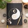 Yin Yang Journal With Black Obsidian Pen, thumbnail 1 of 4