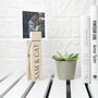 Personalised Wooden Peg Photo Holder, thumbnail 6 of 9