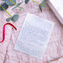 Personalised Fabric Love Letter Gift, thumbnail 2 of 10