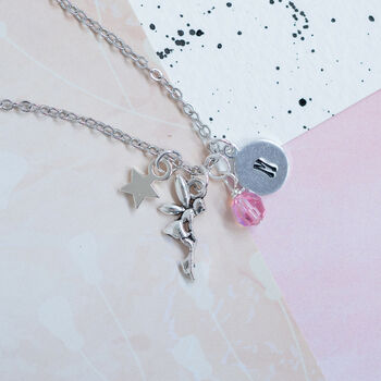 Personalised Fairy Charm Necklace, 2 of 4
