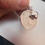 Happy 1960 Sixpence Birthday Necklace For Luck + Love, thumbnail 4 of 4