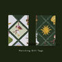 Christmas Gift Wrap Set Celestial Design, thumbnail 4 of 12