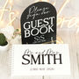 Manhattan Sign Our Guest Book Wedding Acrylic Sign, thumbnail 6 of 8