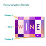 Wine Print Personalised Gift Or Card, thumbnail 2 of 11