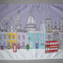 London Christmas Tea Towel, thumbnail 3 of 3