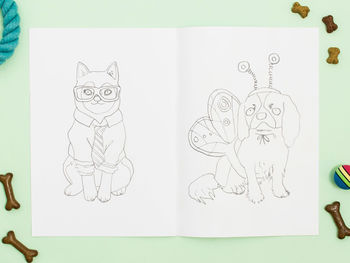 Colouring Book Doggy Dress Up, 2 of 4
