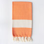 Nordic Handwoven Hammam Towel, thumbnail 7 of 9