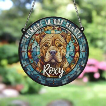 Shar Pei Memorial Suncatcher, 4 of 6