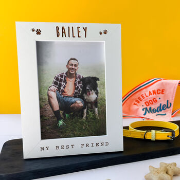 Personalised Dog Picture Frame Gift, 10 of 12