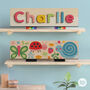 Personalised Secret Garden Wooden Name Puzzle, thumbnail 1 of 6