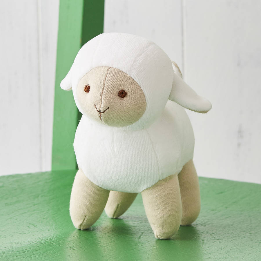 cuddly sheep toy