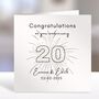 Anniversary Card, thumbnail 2 of 7