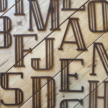 Personalised Decorations For The Home And Garden , Make Any Word, 7 of 12