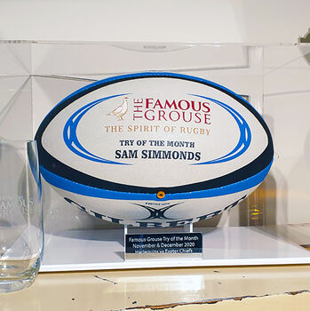 Personalised Gilbert Omega Rugby Ball, 2 of 5