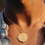 Spirit Of Water Necklace Gold, thumbnail 5 of 10