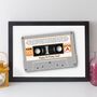 70th Birthday Print Songs On The Day You Were Born, thumbnail 4 of 10