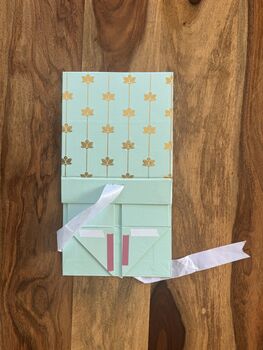 Keepsake Gift Box With Ribbon And Notecard, 4 of 7