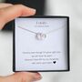 Miscarriage Necklace, Gift For Baby Loss, thumbnail 1 of 5