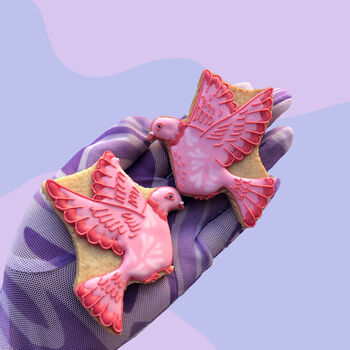 Love Birds Personalised Biscuits, 2 of 4