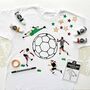 Football T Shirt Painting Stencil Kit, thumbnail 7 of 10