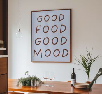 Kitchen Food Quote Wall Art Print Food Poster, 10 of 10