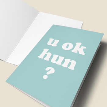 'U Ok Hun?' Card, 4 of 4