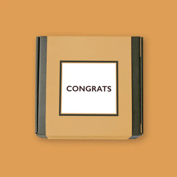 Congratulations Brownie And Blondie Selection Gift Box | Letterbox Gift, 2 of 2