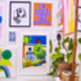 Dachschund Lover Monochrome Dog Print, thumbnail 4 of 8