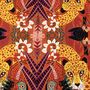 Vibrant Jungle Leopard Sarong Scarf, thumbnail 4 of 6