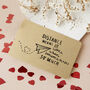 'Distance Means So Little' Long Distance Valentines Wallet Gift Card, thumbnail 1 of 9