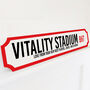 Personalised Football Stadium Street Sign, thumbnail 10 of 12