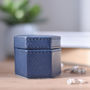 Hexagonal Leather Ring Box Two Colours, thumbnail 5 of 11