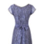 Lace Dress With Sweetheart Neckline In Amethyst Lace, thumbnail 3 of 3