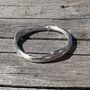 Single Band Silver Willow Ring, thumbnail 3 of 7