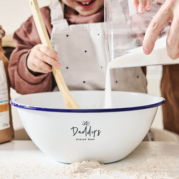 Engraved Personalised Mixing Bowl, 4 of 8