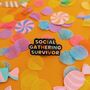 Social Gathering Survivor Enamel Pin Badge, thumbnail 1 of 6