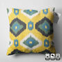 Ikat Decorative Hand Woven Pillow Cover, thumbnail 6 of 8