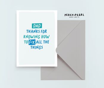Fix Things Diy Dad Father's Day Card, 4 of 4