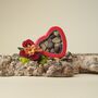 Heart Full Of Ginger Tongues Dipped In Dark Chocolate, thumbnail 2 of 7