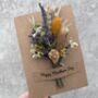 Mothers Day Card With Dried Flowers, thumbnail 1 of 4