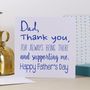 Personalised Father's Day Card, thumbnail 8 of 9